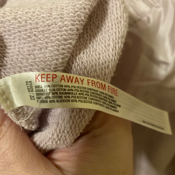 Free People Movement Spin Pullover V-Neck Hoodie in Pale Lilac LAST ONE NWT - Picture 7 of 8